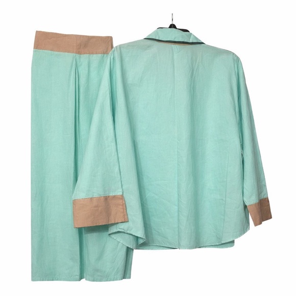 Josie by Natori Cotton Sateen Pajama Set - Picture 4 of 7